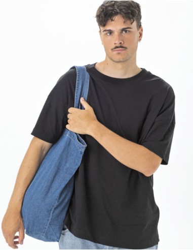 MAN-M196-Denim Shopper